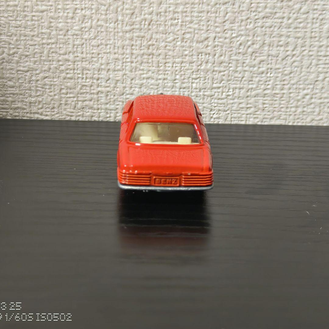 TOMICA　トミカ　ベンツ450SEL　外国車シリーズ　　オレンジ色　箱付き