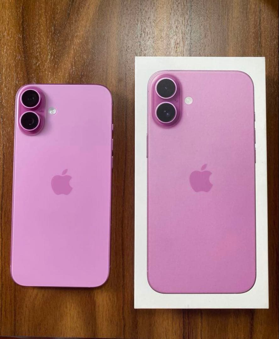 【充放電51回】iPhone 16Plus 128GB ピンク