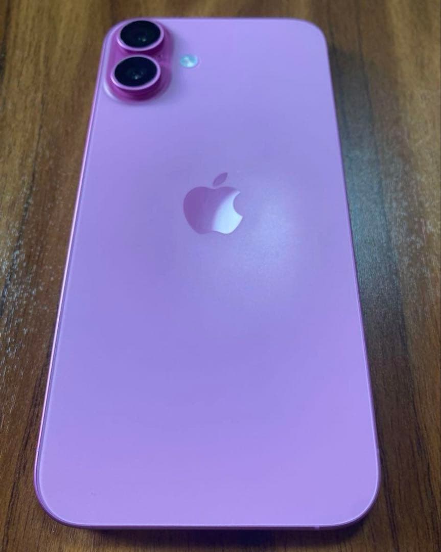 【充放電51回】iPhone 16Plus 128GB ピンク