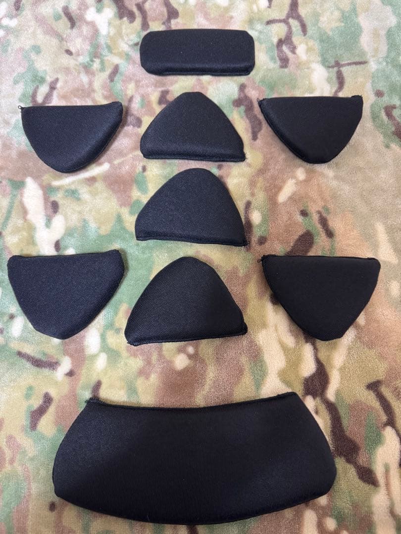 実物新品4Dtactical H.I.V.E OpsCore 用パッド 1/2”