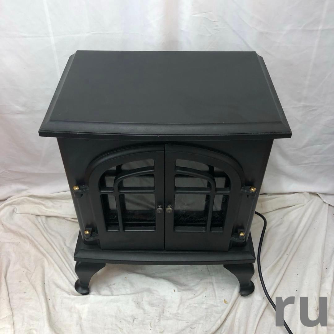 山善 YAMAZEN クラシックデザイン 電気ヒーター ブラック