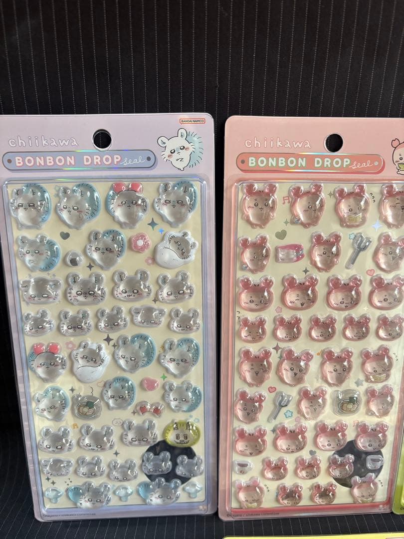 新品ボンボンドロップシール　まとめ売り クーリア サンリオ ちいかわ40枚セット