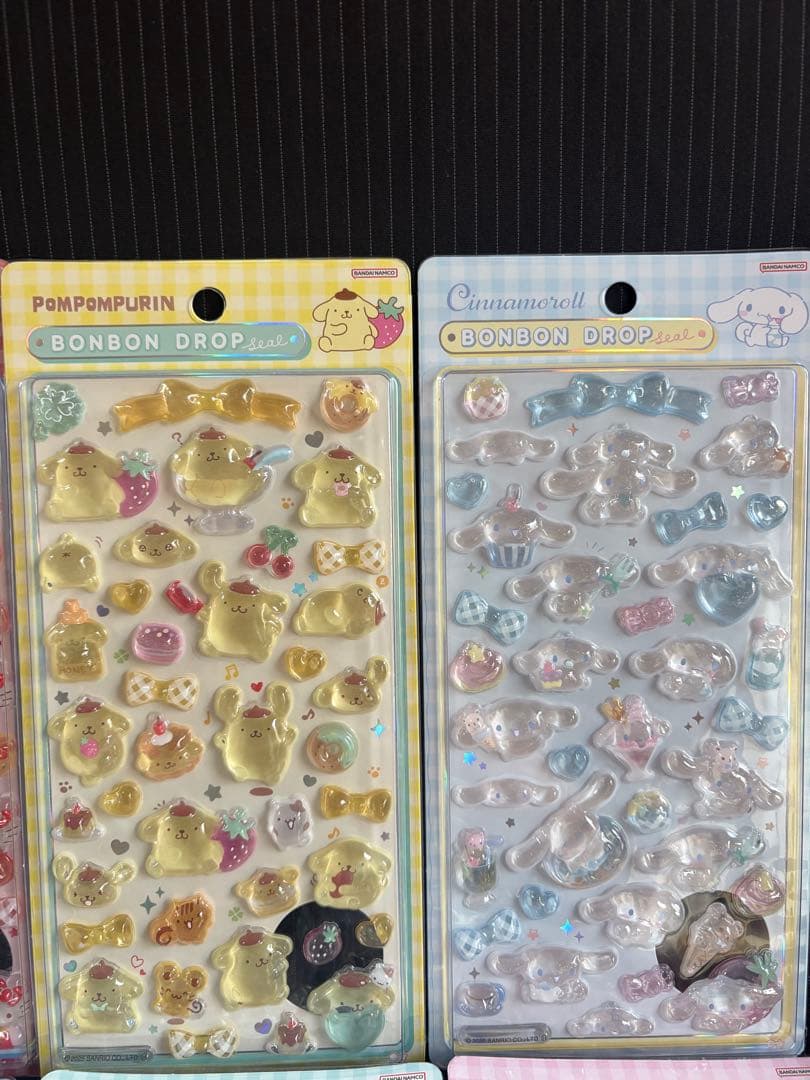 新品ボンボンドロップシール　まとめ売り クーリア サンリオ ちいかわ40枚セット