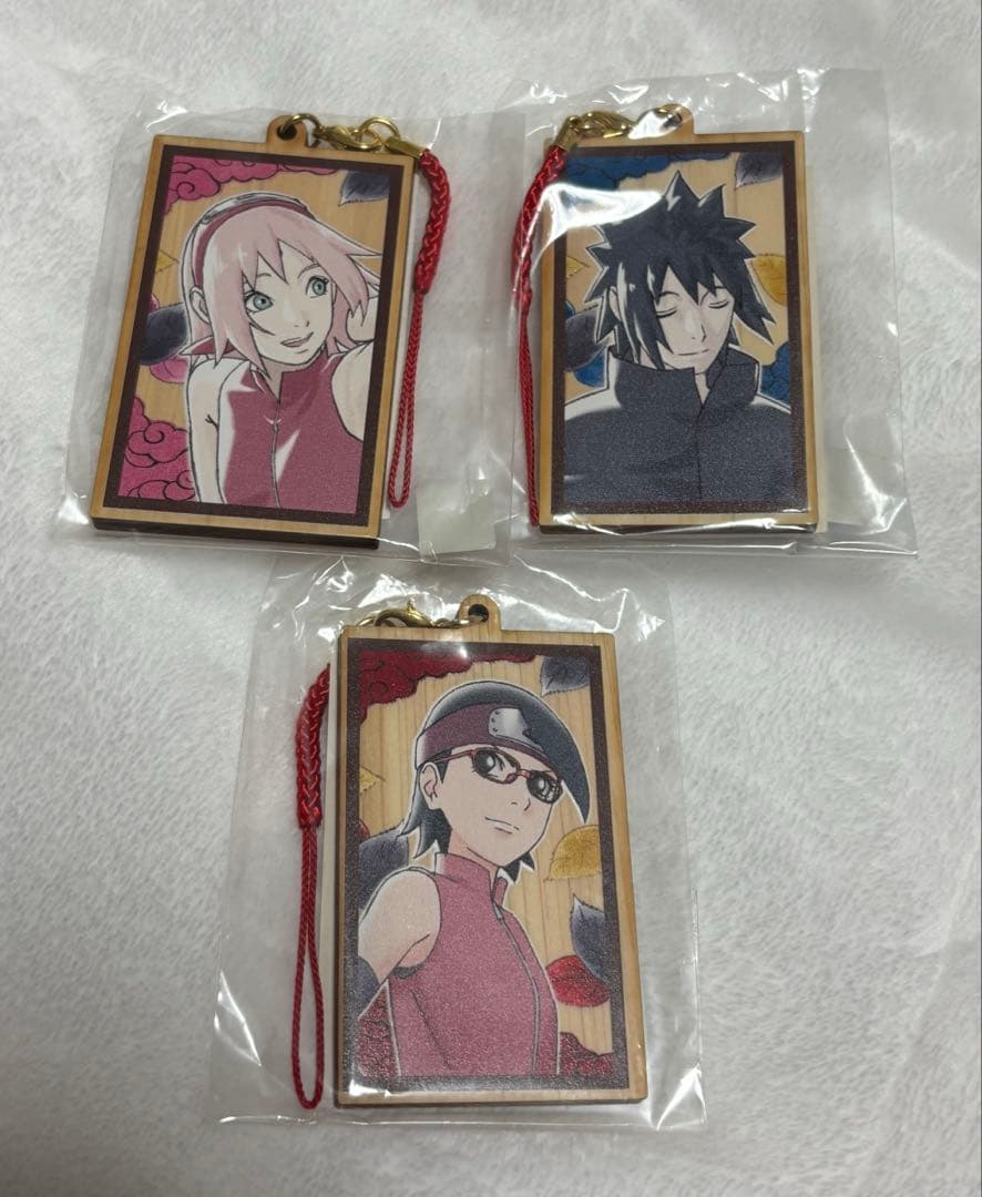 NARUTO j-world 絆 木札ストラップ