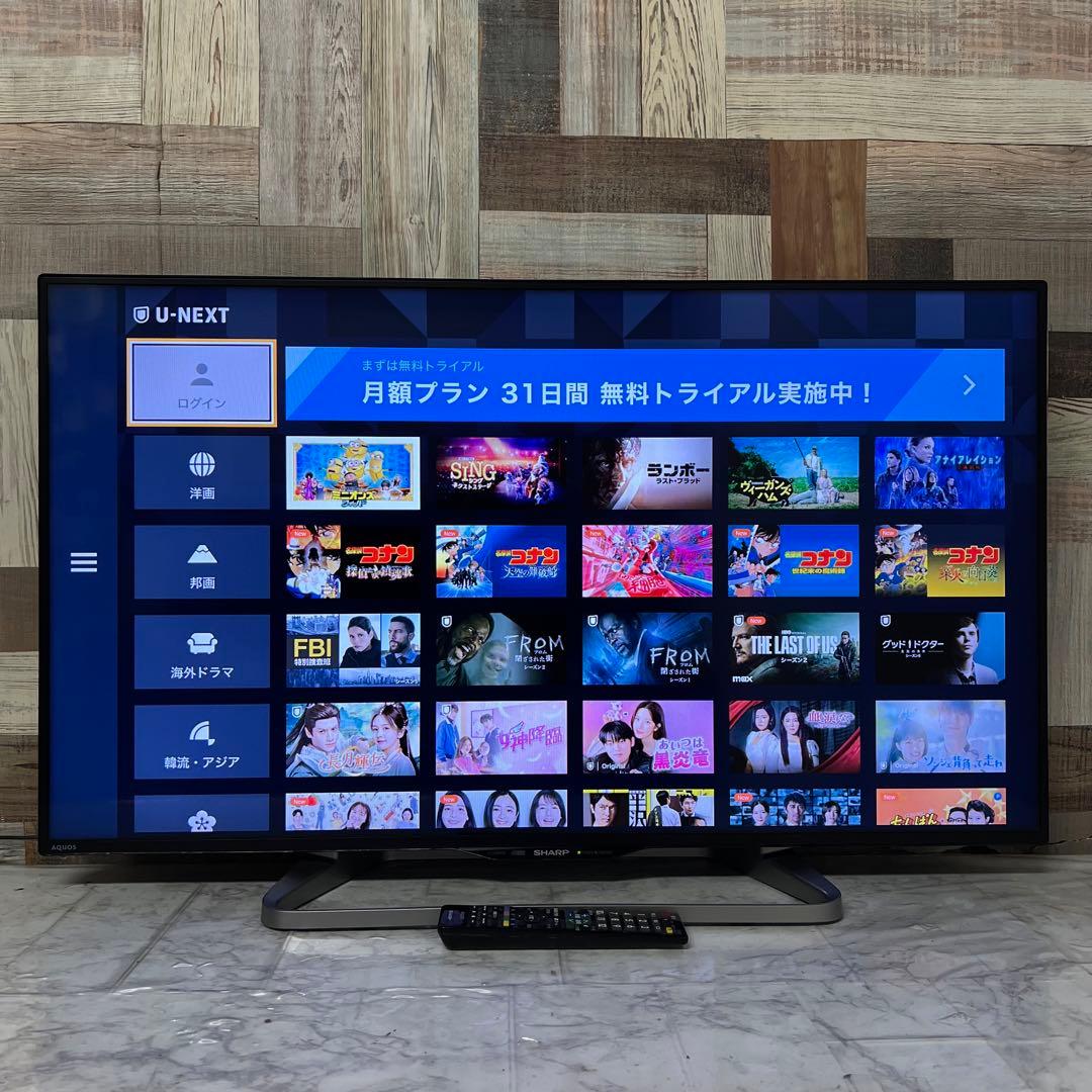 即日受渡❣️シャープ40インチAQUOS液晶テレビYouTube視聴可能