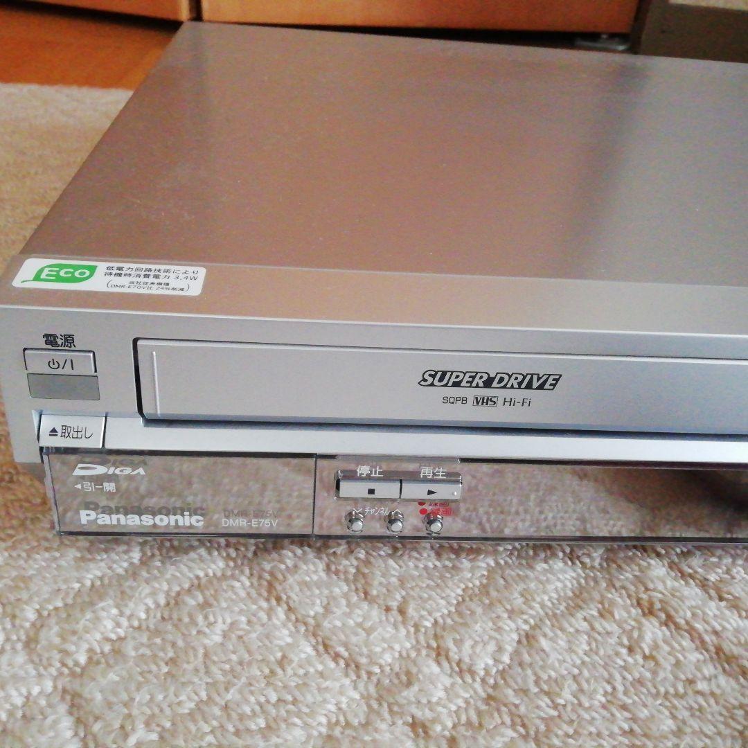 ［Panasonic］ DMR-E75V VHS/DVD/レコーダー