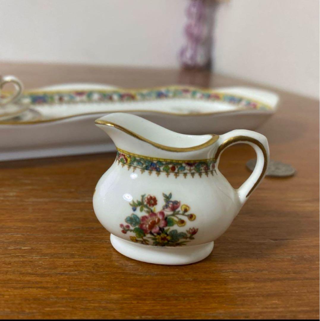 コールポート ミングローズ　ミニチュア　ティーセット