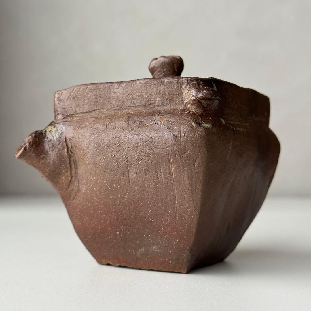 備前焼 茶器 緋襷 宝瓶 蕾