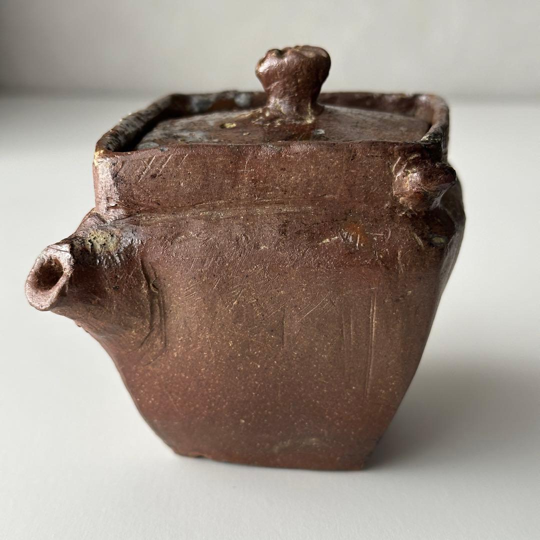 備前焼 茶器 緋襷 宝瓶 蕾