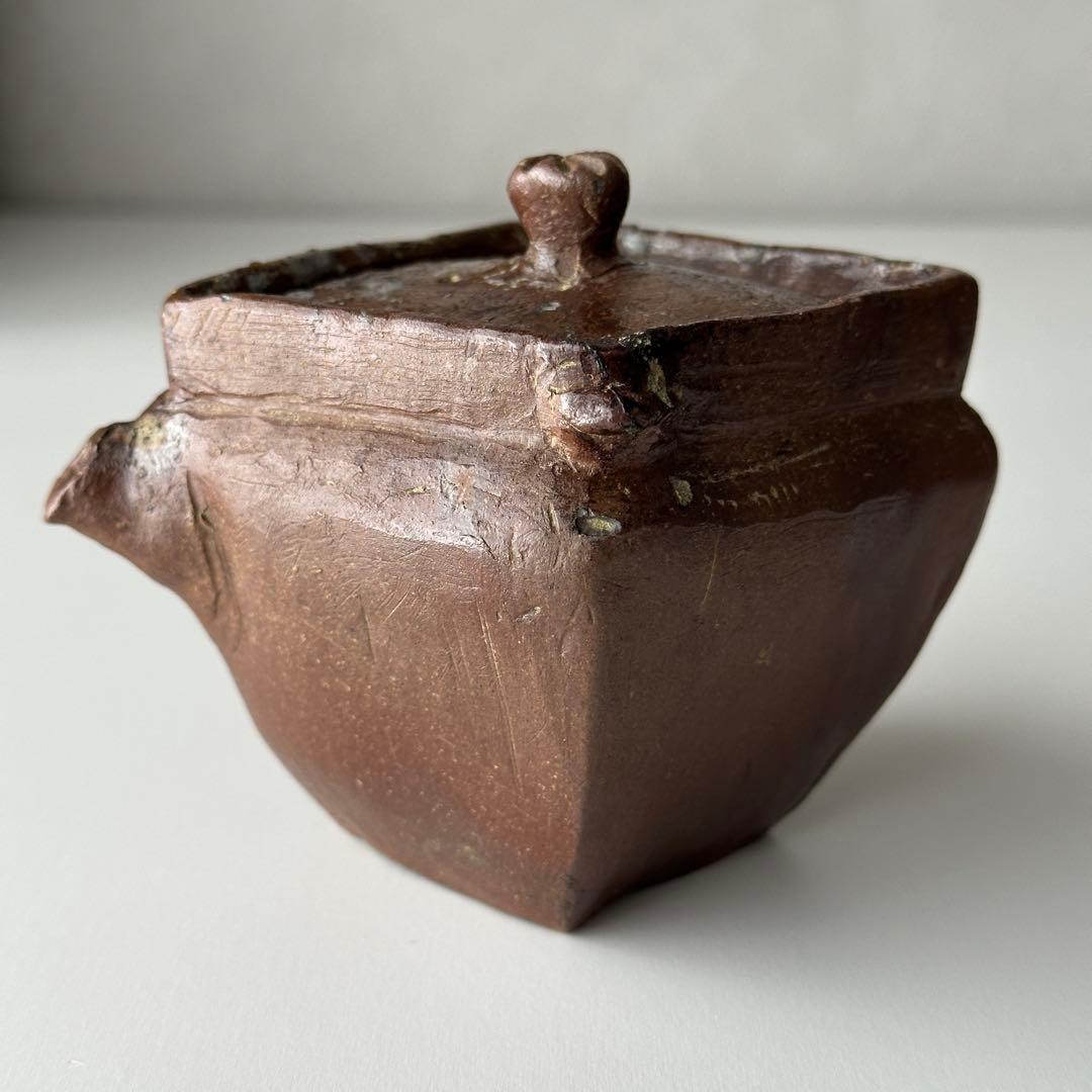 備前焼 茶器 緋襷 宝瓶 蕾