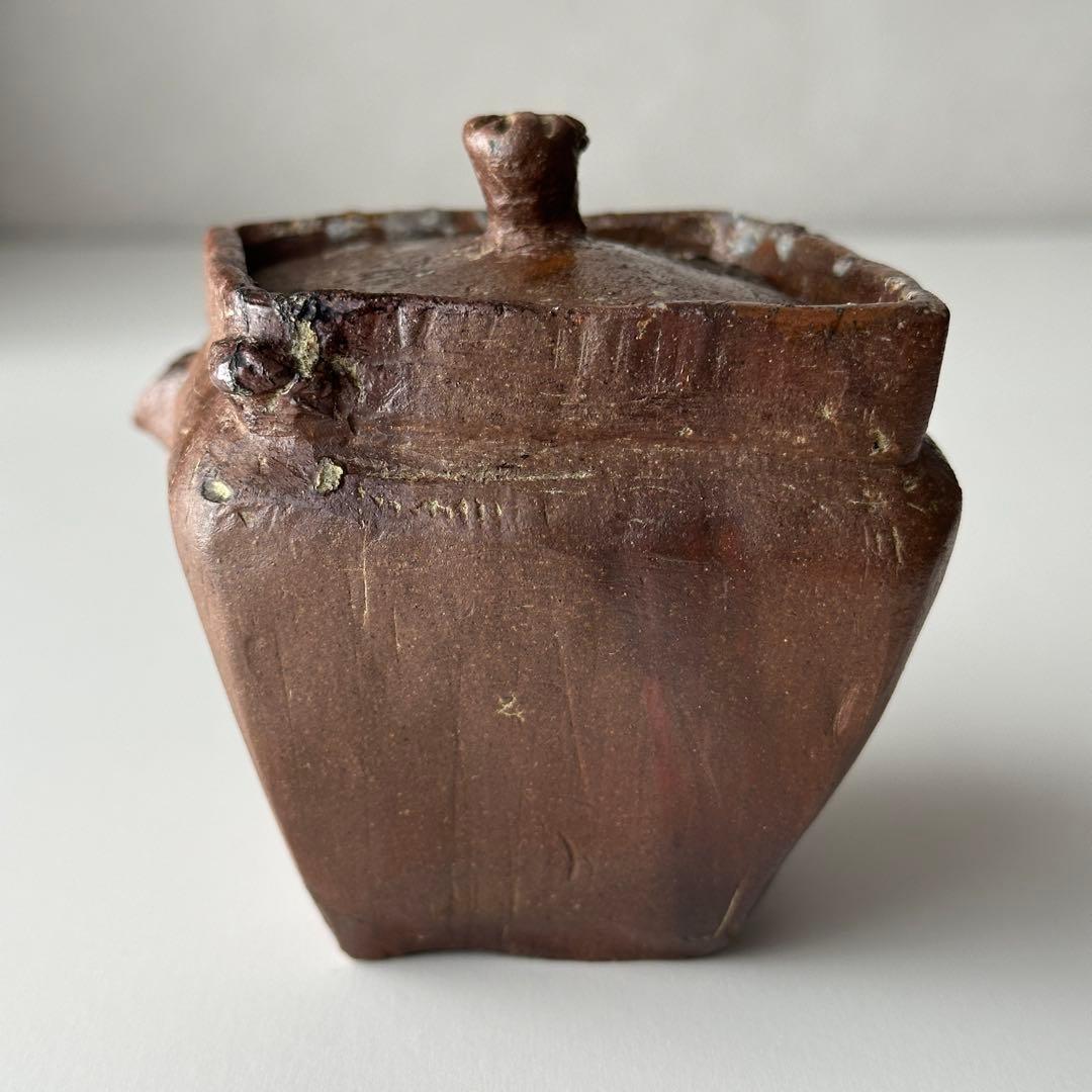 備前焼 茶器 緋襷 宝瓶 蕾