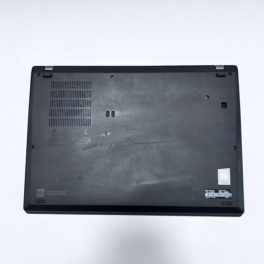 【第11世代i5×SSD512GB】ThinkPad X13｜バッテリー超良好