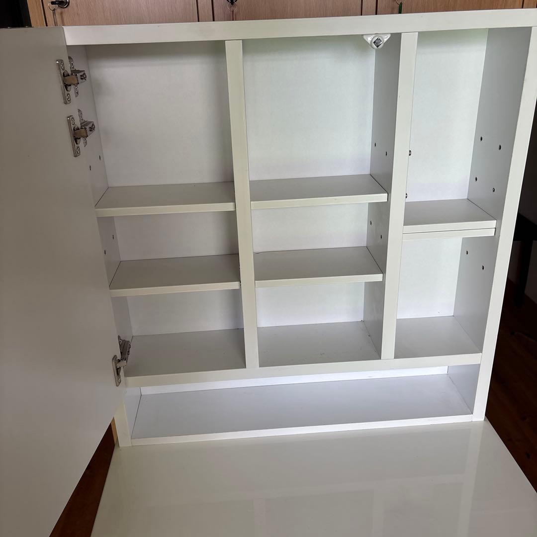 ホワイト ドレッサー・ミラー