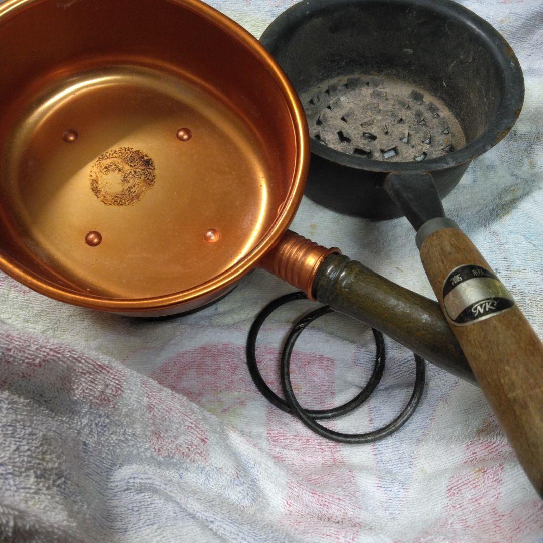 銅製茶道具セット