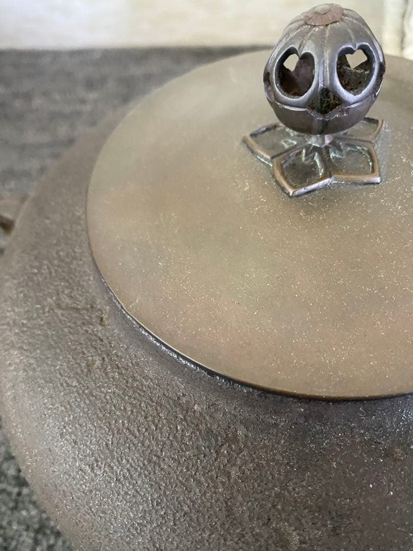 風炉釜　茶道具　茶釜