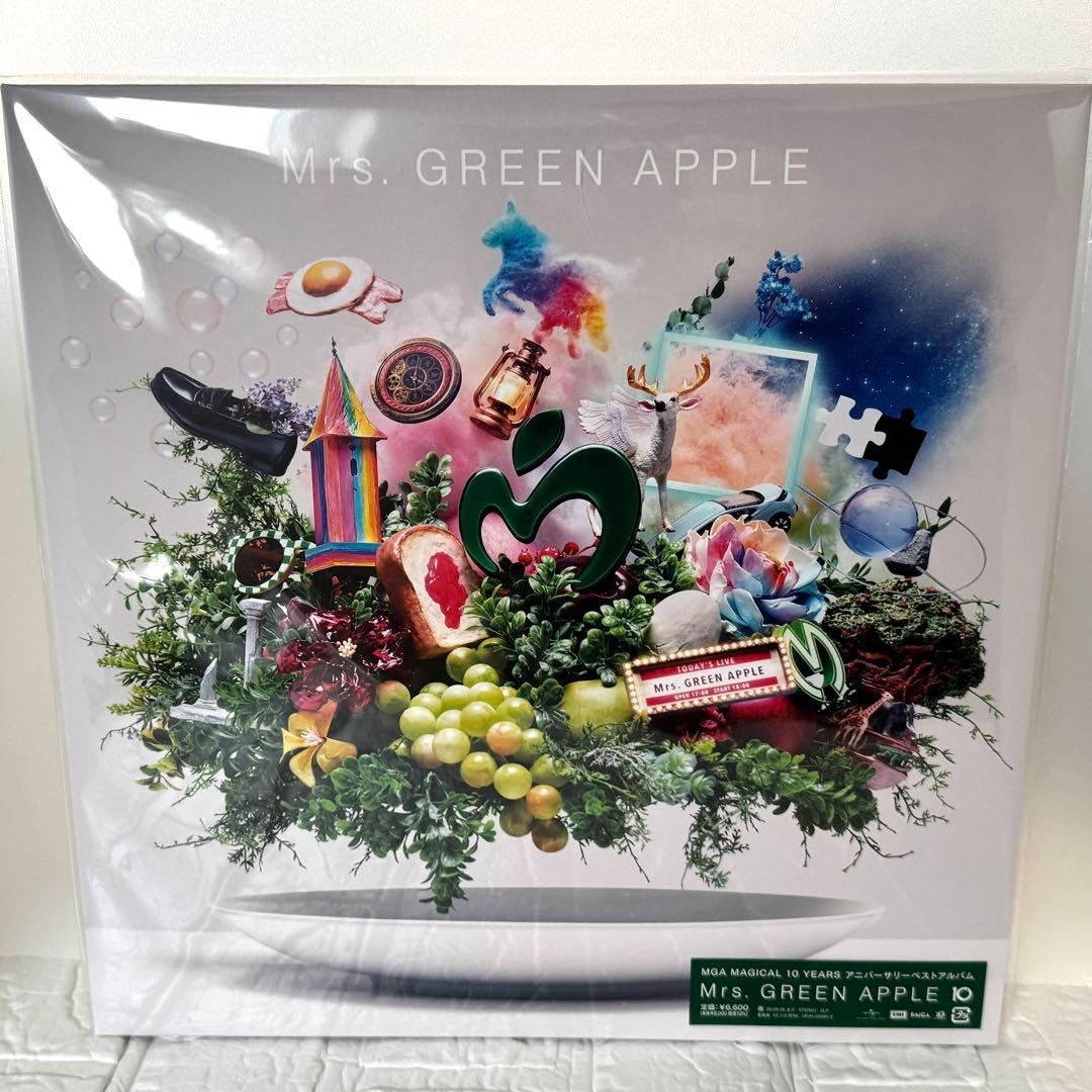 Mrs. GREEN APPLE 10 レコード LP 重量盤2枚組 新品