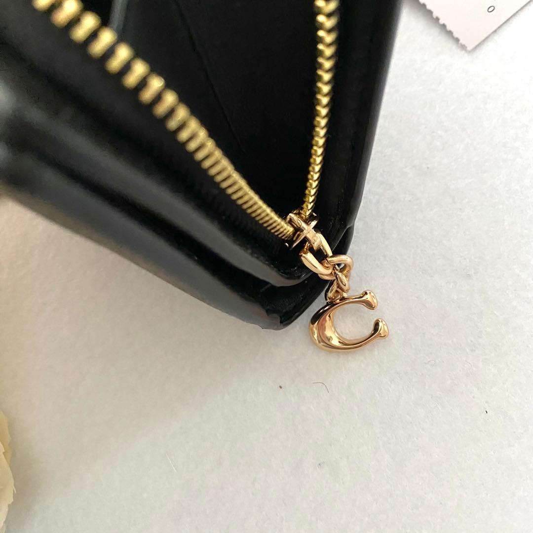 新品　正規品☆COACH(コーチ)折り財布　ブラウン シグネチャー 二つ折り財布