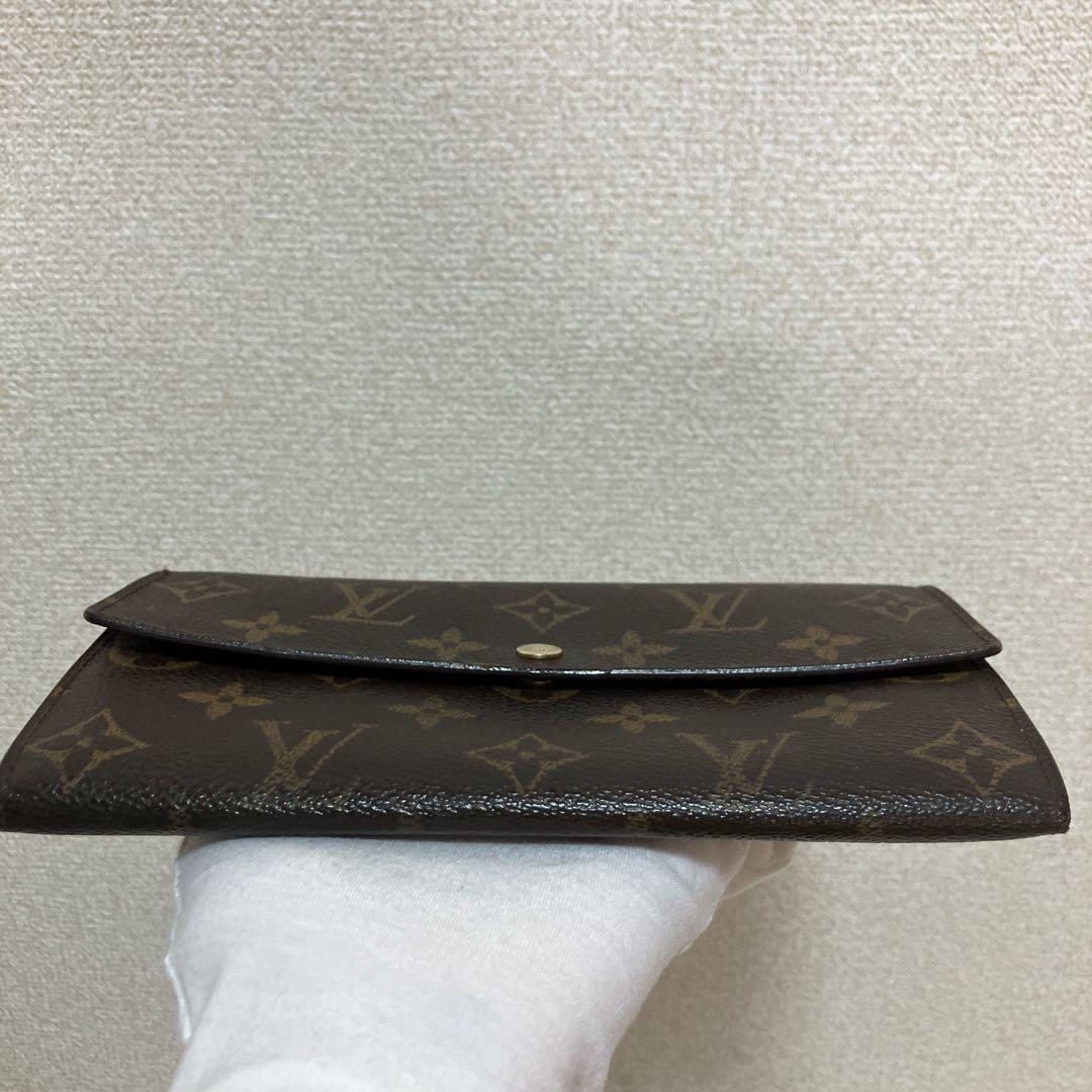 ✨美品✨ルイヴィトン 二つ折り 長財布 ポシェットポルトモネクレディ モノグラム