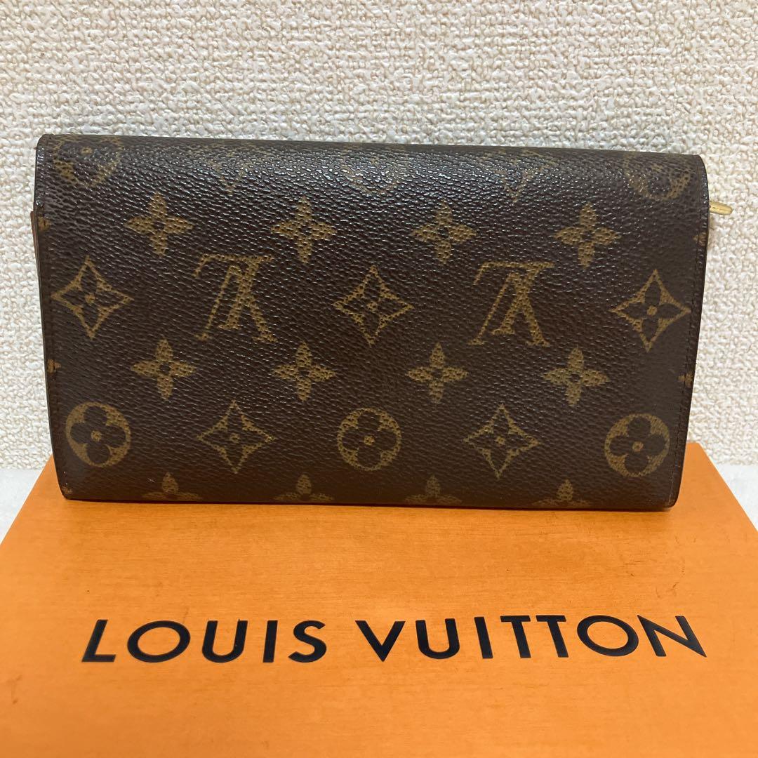✨美品✨ルイヴィトン 二つ折り 長財布 ポシェットポルトモネクレディ モノグラム