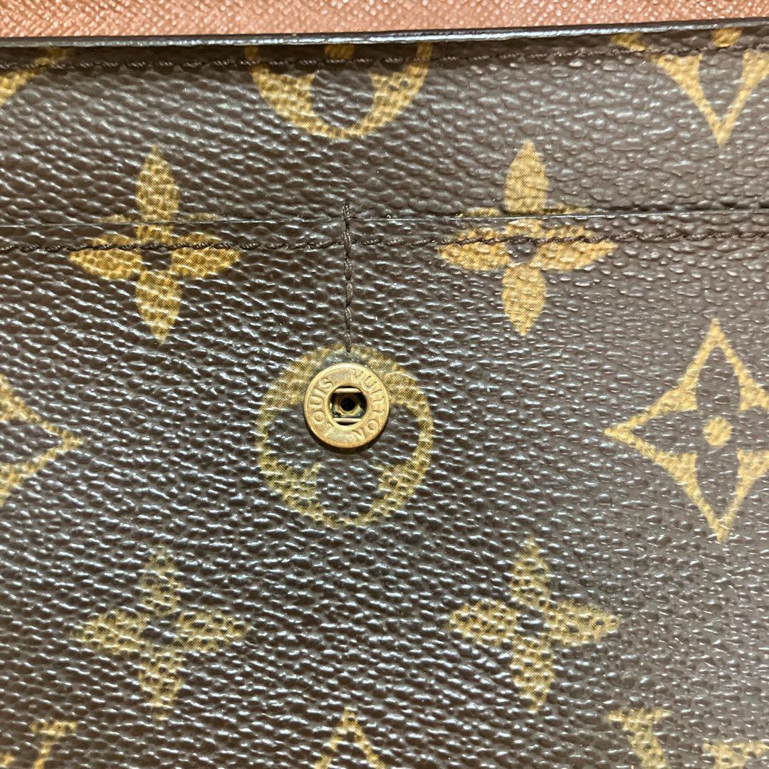 ✨美品✨ルイヴィトン 二つ折り 長財布 ポシェットポルトモネクレディ モノグラム