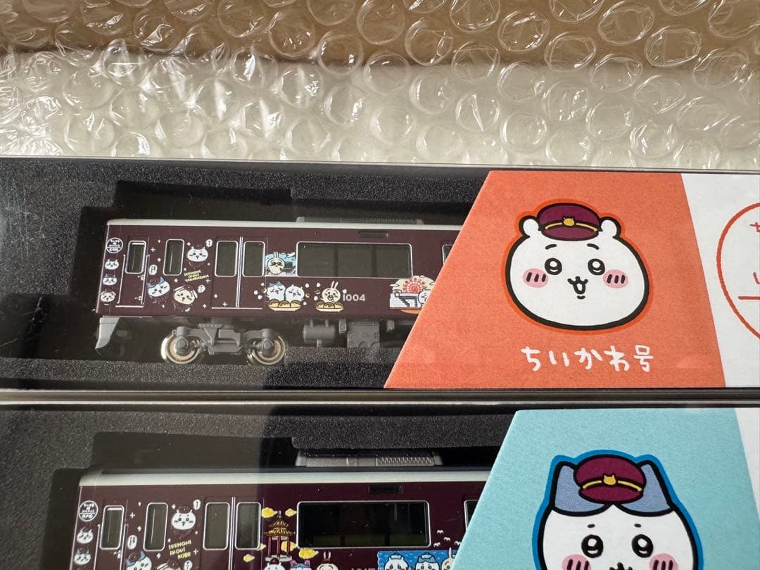 ちいかわ×阪急電車　Nゲージ　鉄道模型　ディスプレイモデル3種