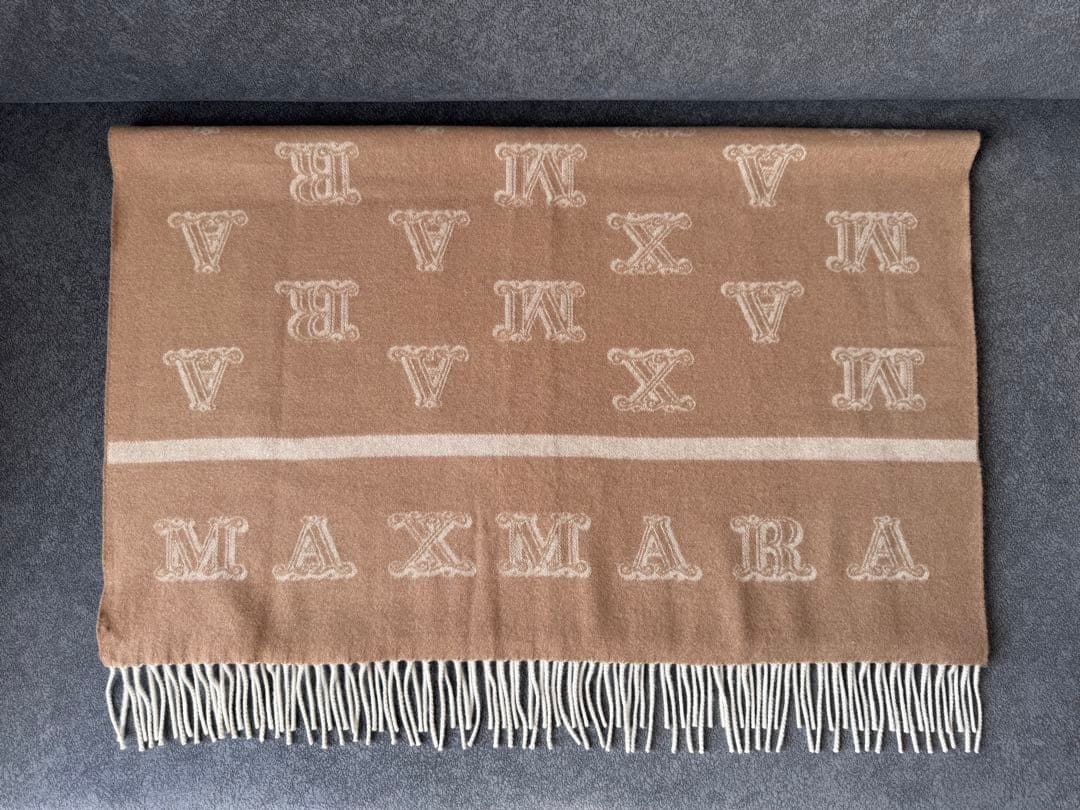 ⭐︎【美品】MaxMara（マックスマーラ）キャメル ショール ストール⭐︎