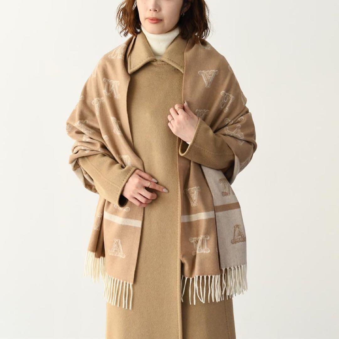 ⭐︎【美品】MaxMara（マックスマーラ）キャメル ショール ストール⭐︎