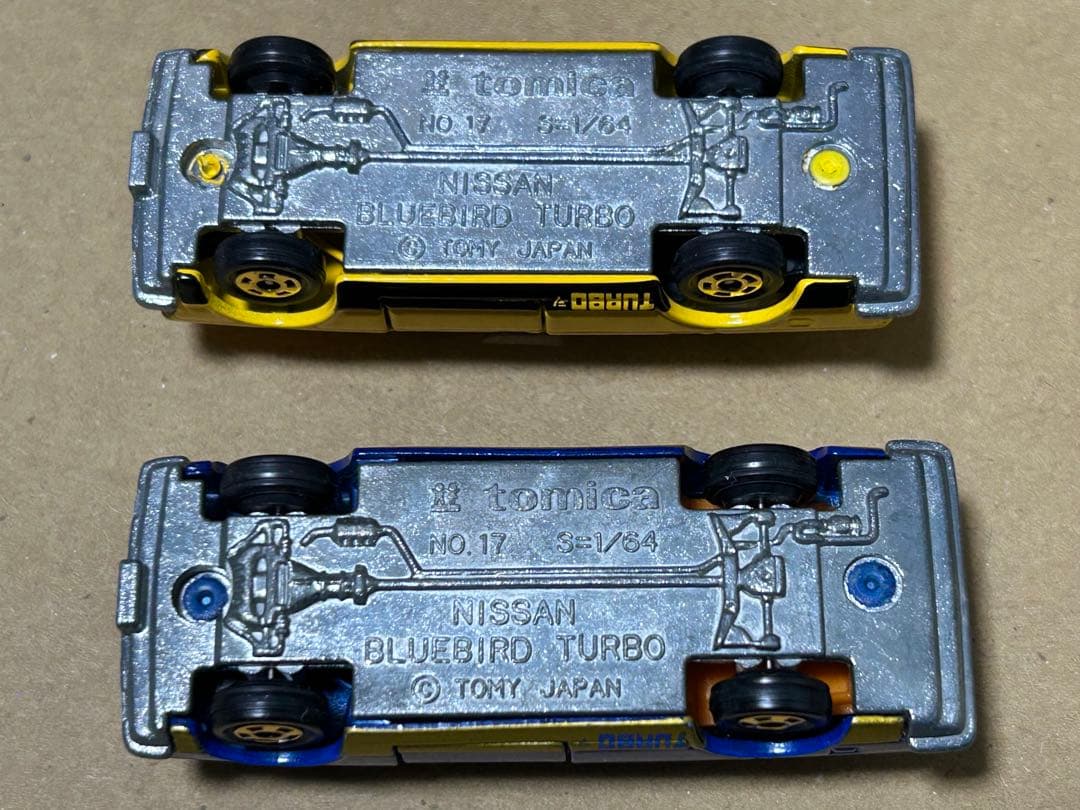 トミカ ニッサン ブルーバード 1800ターボSSS-XG 2台セット