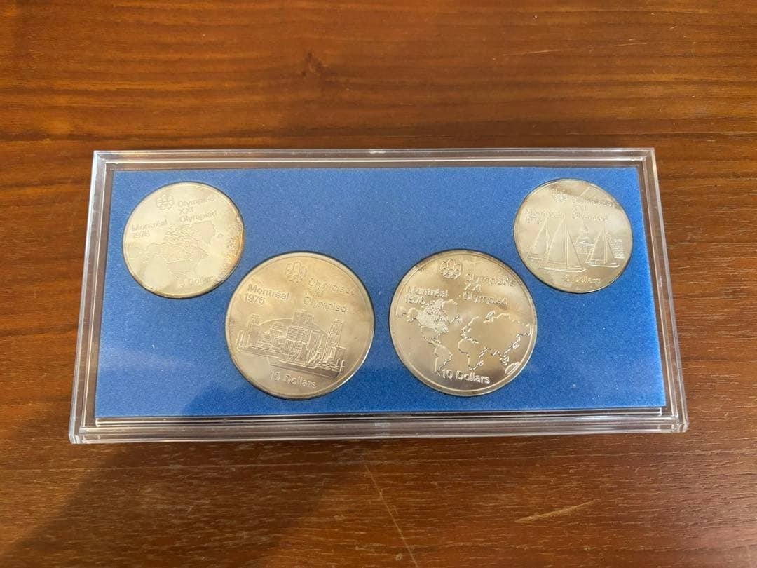 第21回オリンピックモントリオール大会 記念銀貨