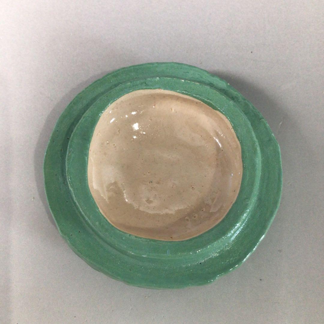 Ｓ２１７　香合　『伊東桂楽造』『楽焼』『龍わらべ香合』　共箱　茶道具