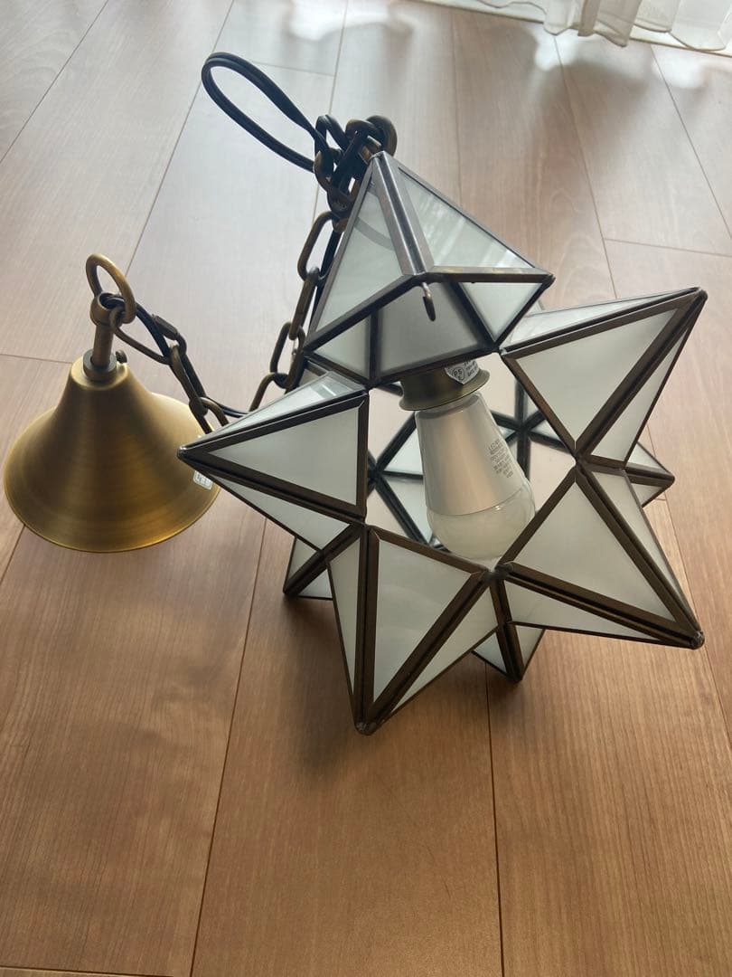 ディグラッセ　エトワールペンダントライト　フロスト