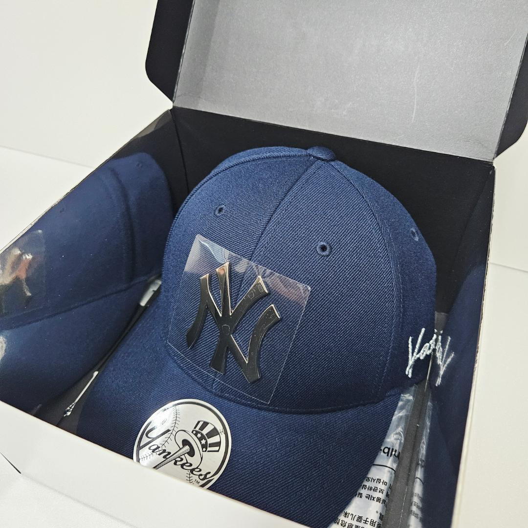 ★期間限定★ aespa カリナ MLB キャップ 57 帽子 KARINA