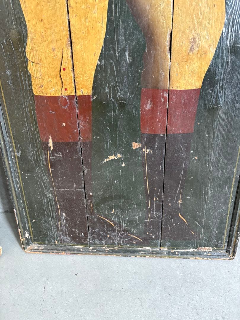 大きなイギリスのアンティーク壁掛け 2枚　高さ174cm ※サイズ間違えてました