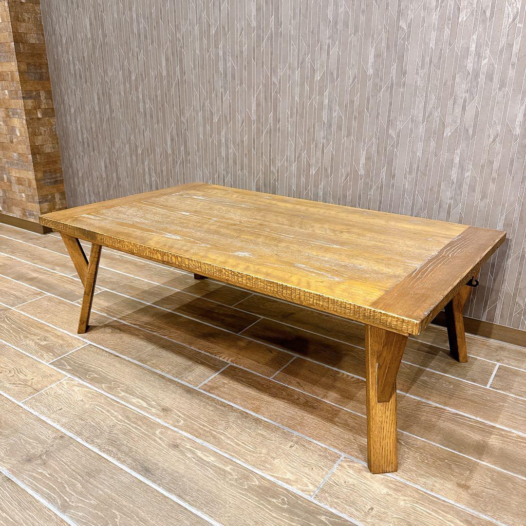 【美品・日本製】日美 家具調 こたつテーブル RUDE3 幅120cm 天然木