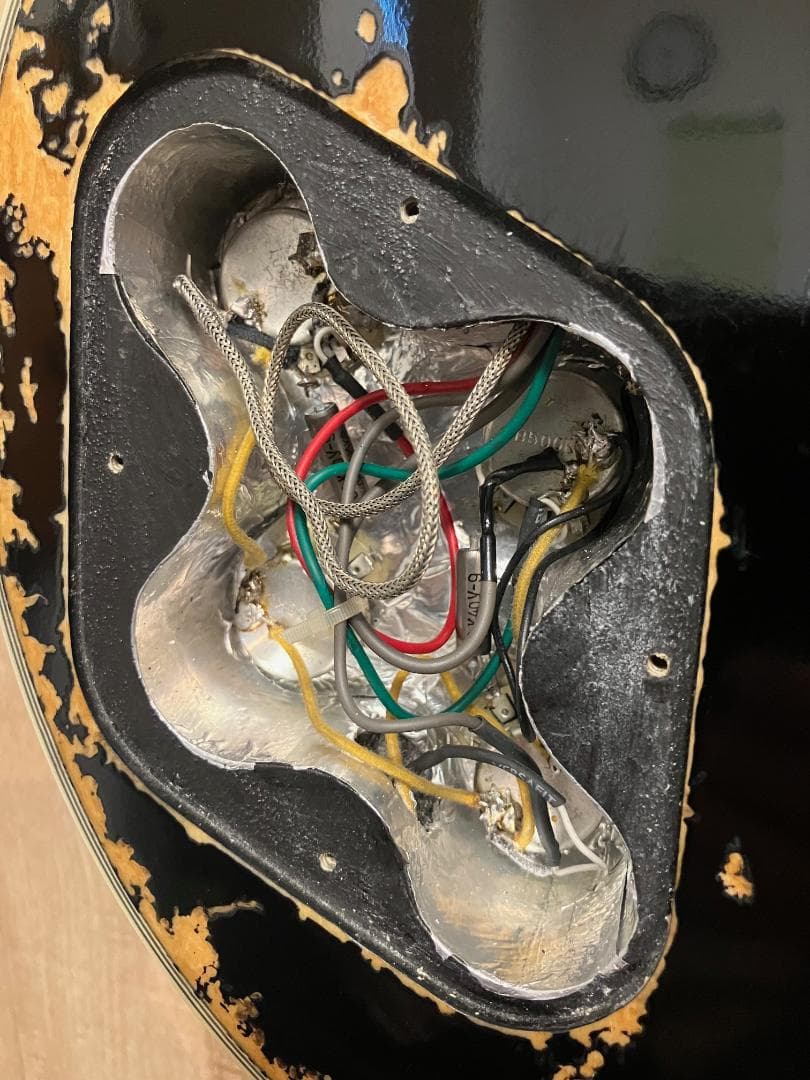 j*g様 レスポール カスタムタイプ ハードレリック ダンカン SH-1b ピッ