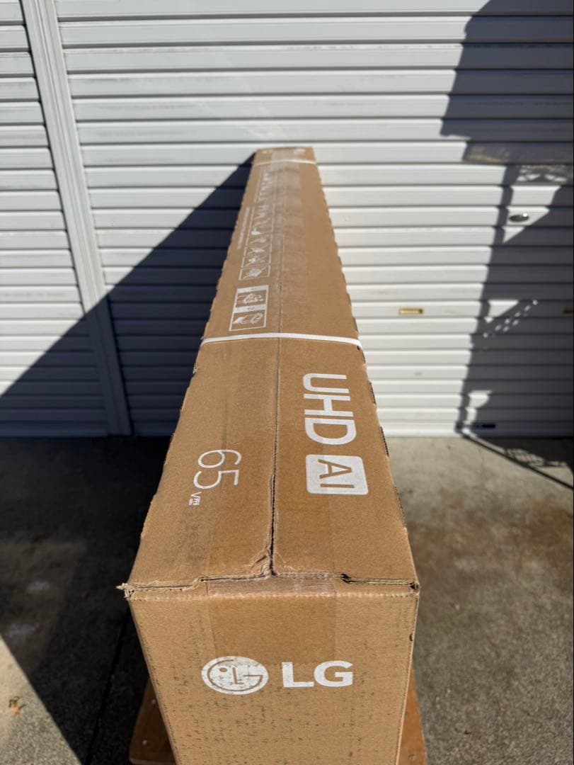 新品未開封！送料込み！　LG 4K液晶テレビ　65UT801C0JB