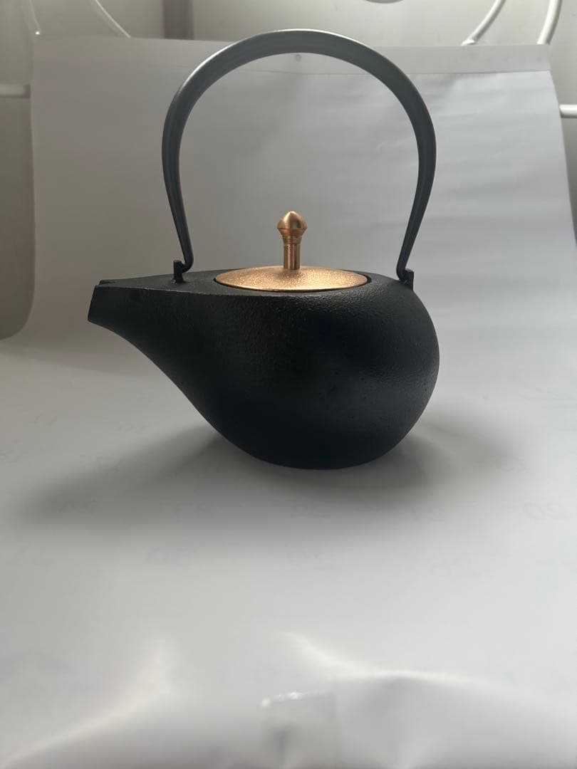 雅山（GASEN）山形鋳物「しずく」 急須型鉄瓶