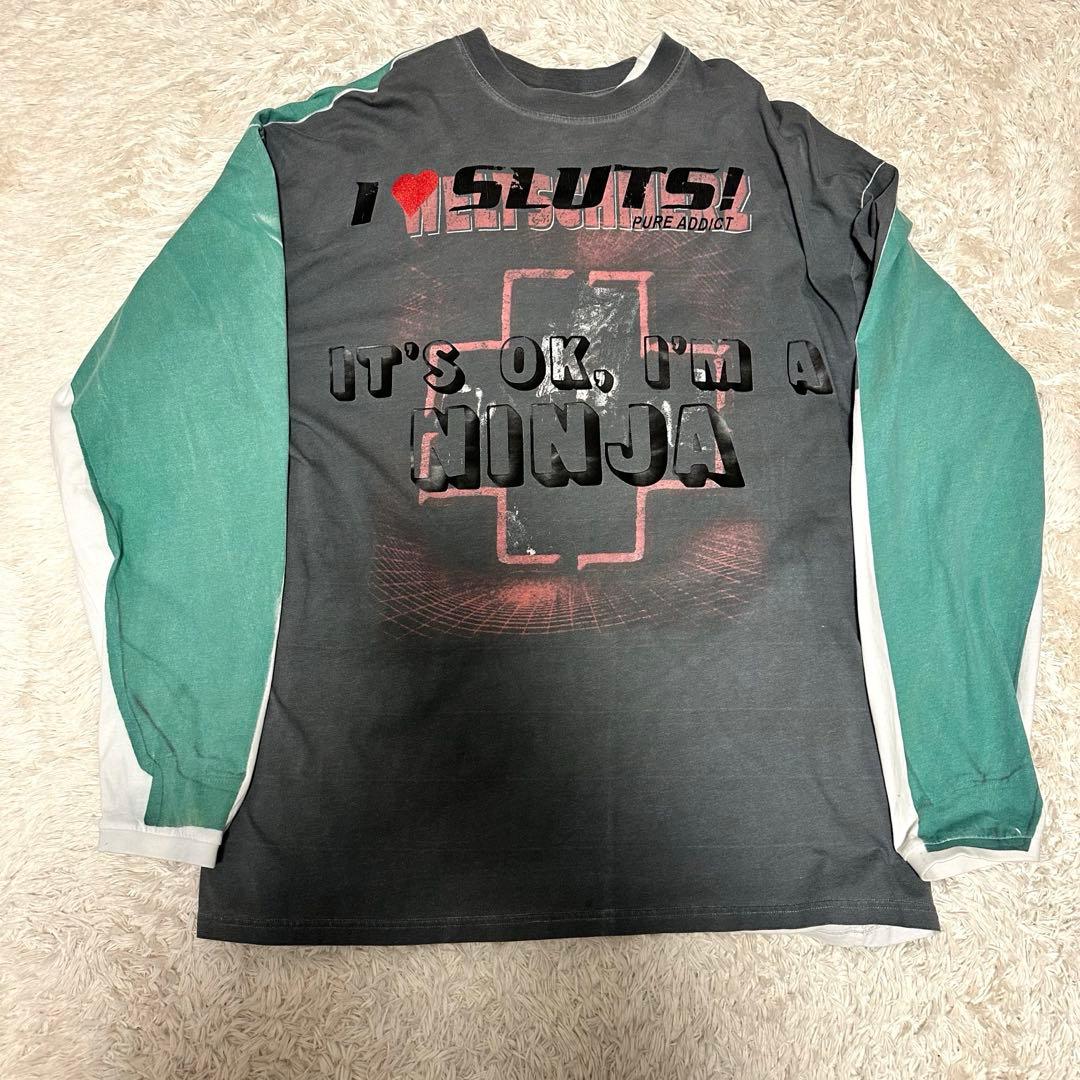 Vetements 転写Tシャツ ニンジャ