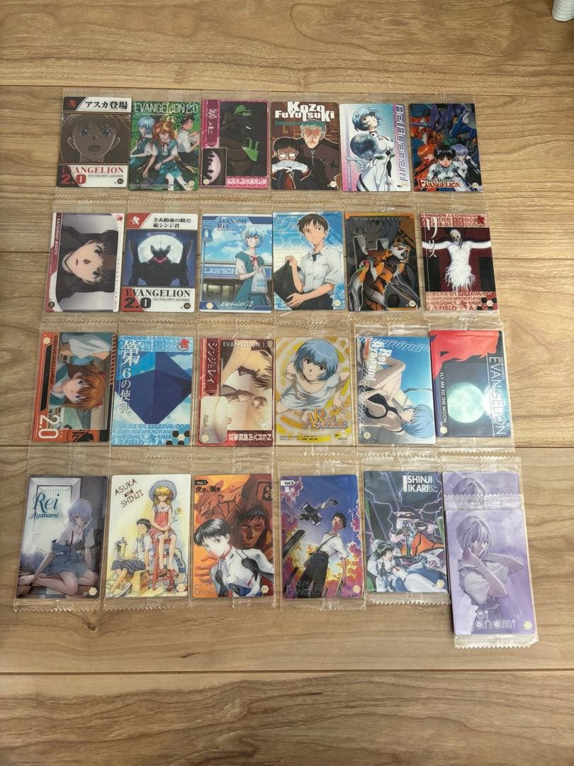 エヴァンゲリオン ウエハース カード まとめ売り 未開封のみ 151種170枚