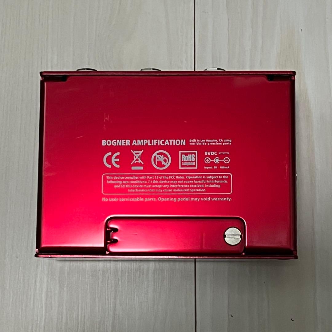 【生産終了】Bogner ecstasy red エフェクター