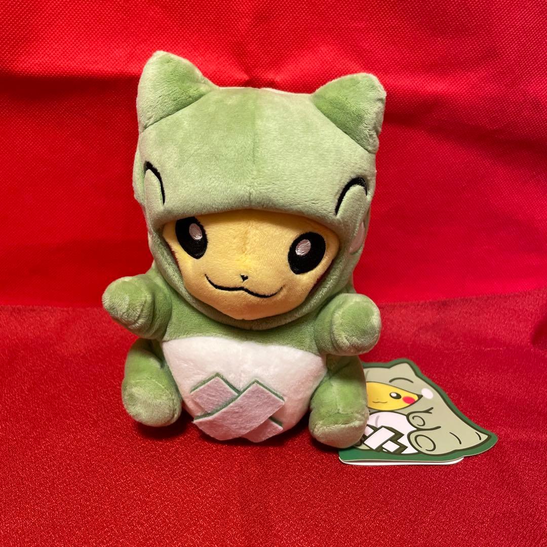 着ぐるみピカチュウ ぬいぐるみ ポケパルレのみがわり
