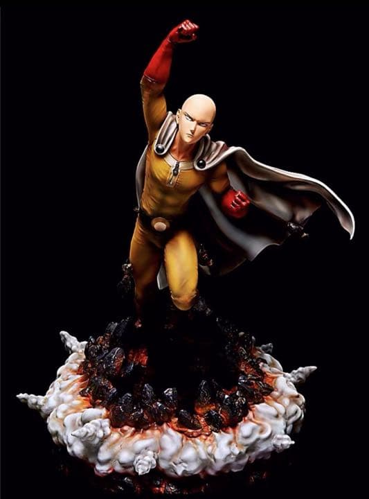 ワンパンマン ハゲマント 1/4 ガレージキット ガレキ スタチュー⑥