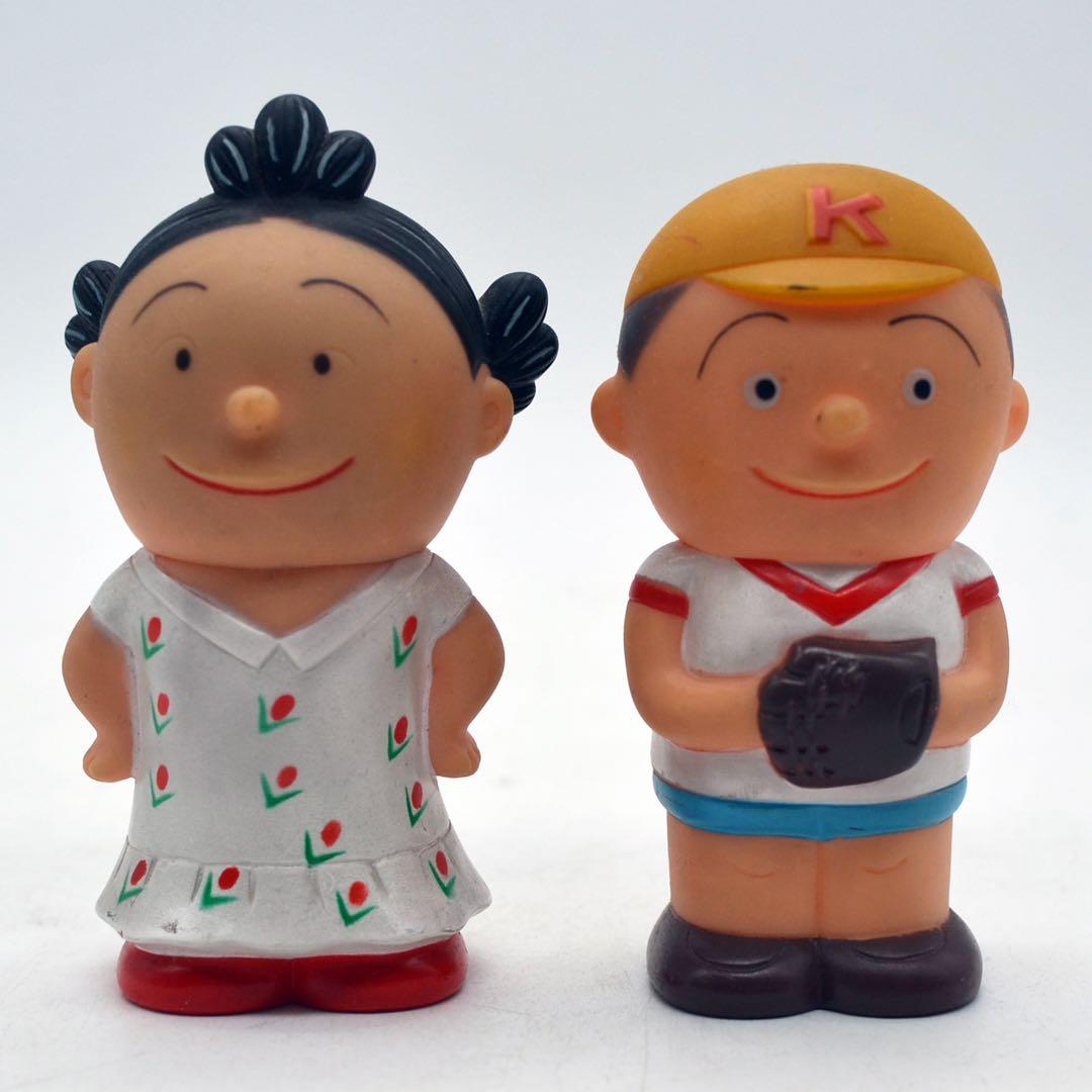 昭和レトロ　サザエさん　新聞切り抜き　１２９４枚　ソフビ貯金箱付き