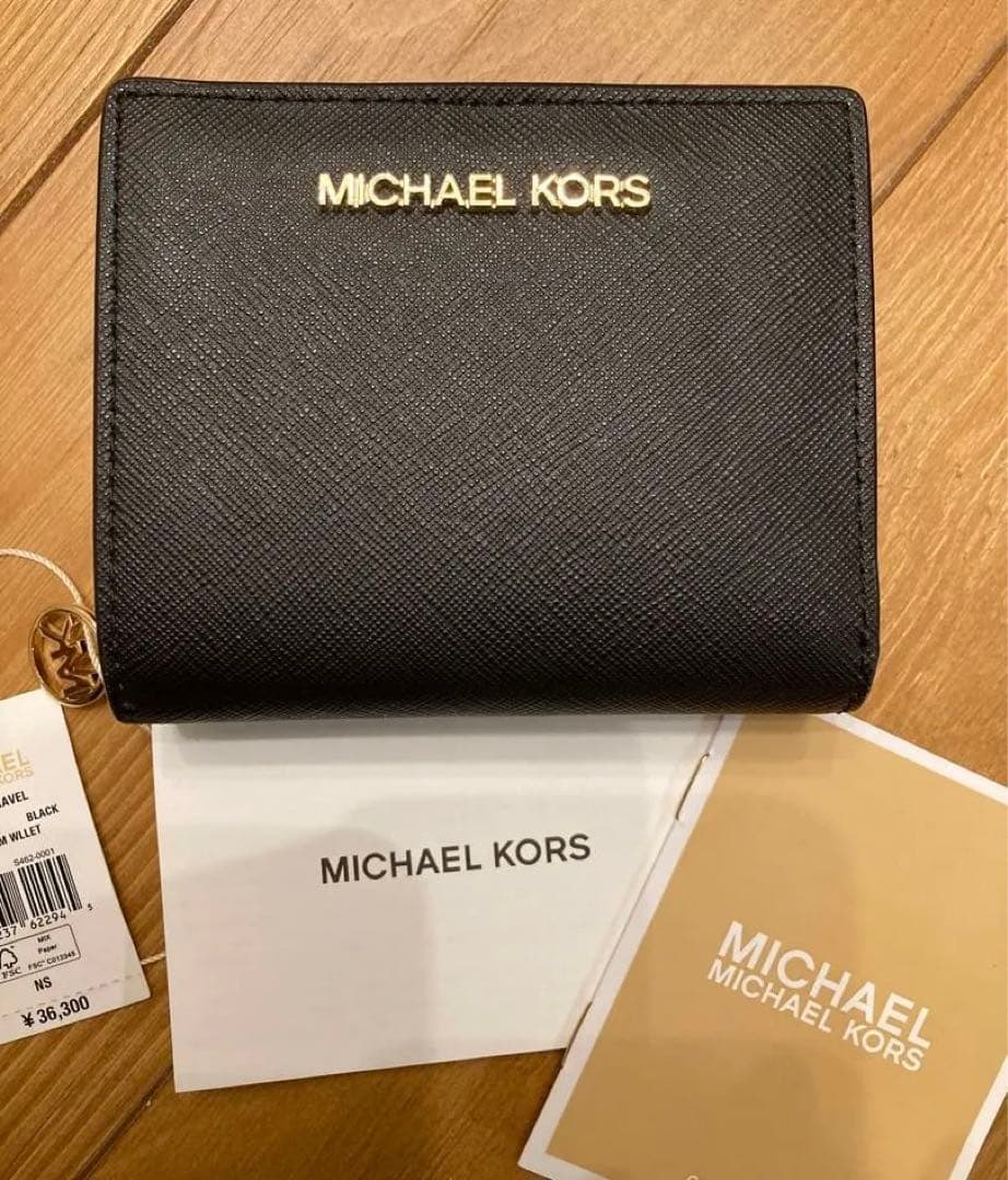 新品未使用MICHAEL KORS マイケルコース 二つ折り財布