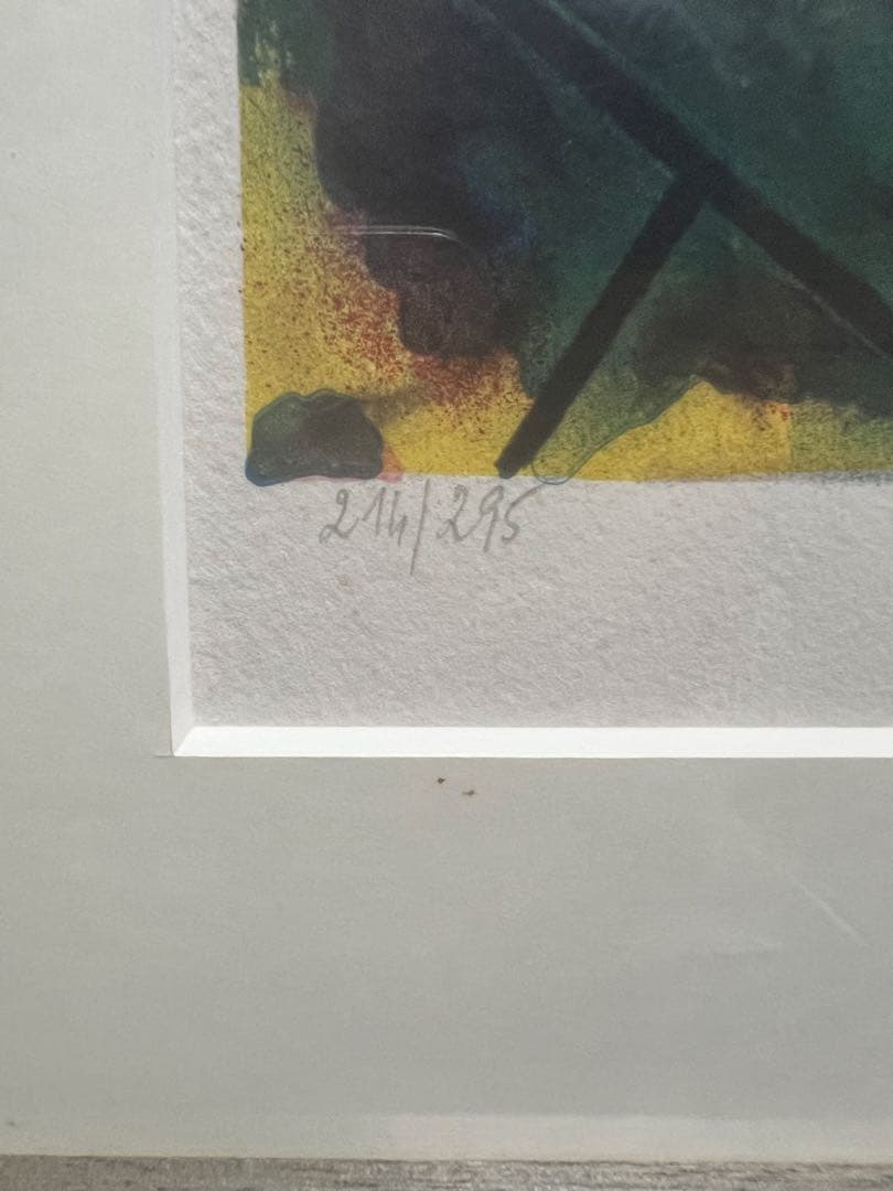 Linda Le Kinff リンダ・ル・キンフ リトグラフ 2枚セット 額装済