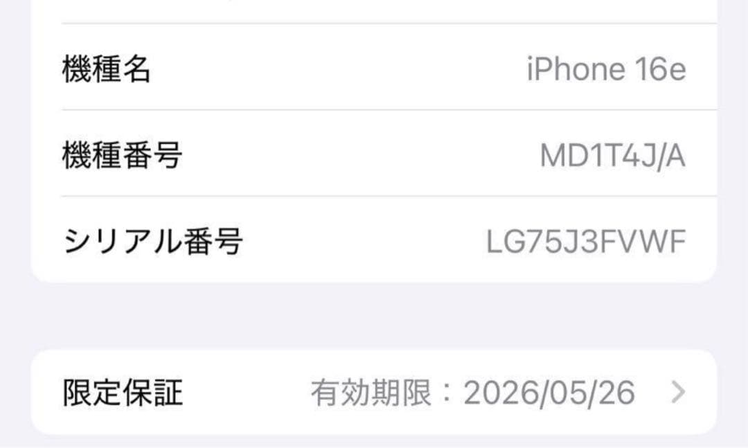iPhone16e 256GB SIMフリー　ケース付き