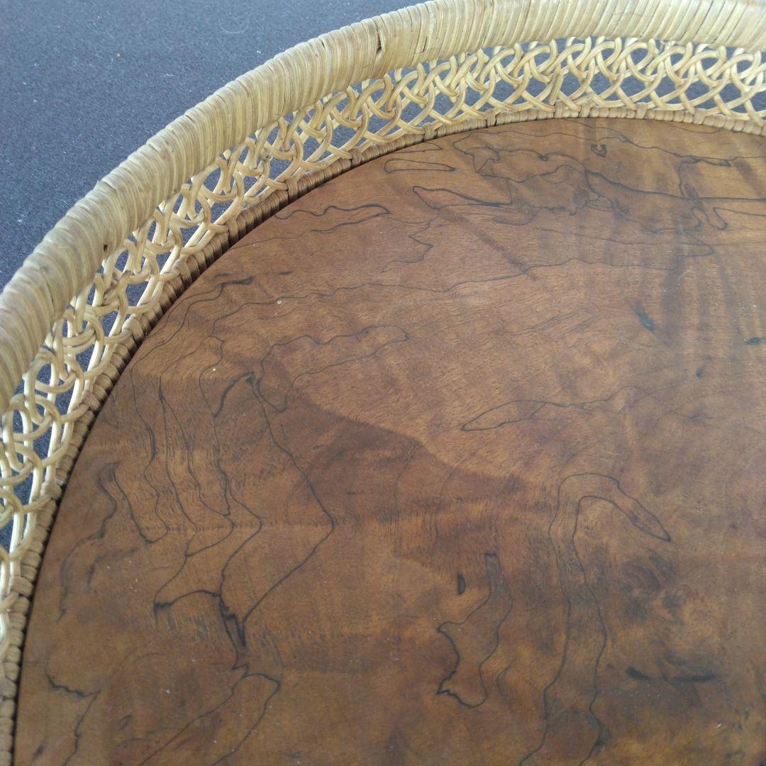 お盆　スポルテッド　珍品　無垢