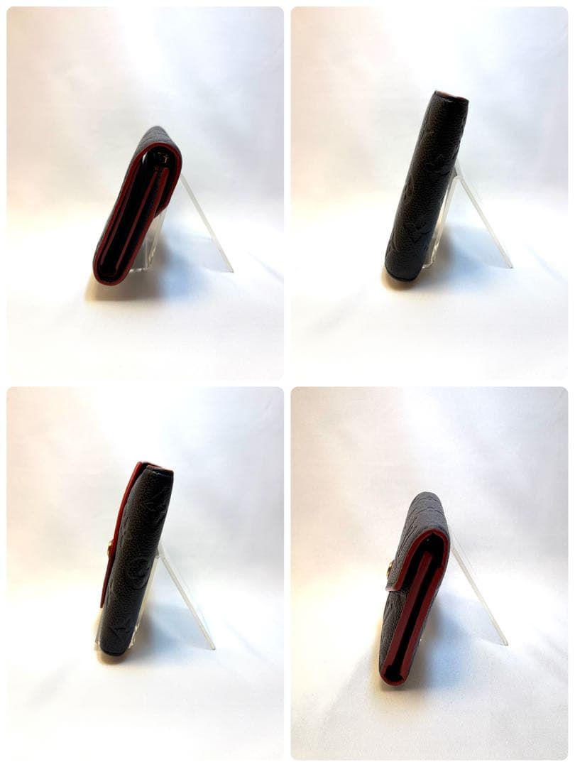 ルイヴィトンモノグラムアンプラント ポルトフォイユ ゾエ 三つ折り財布 RFID