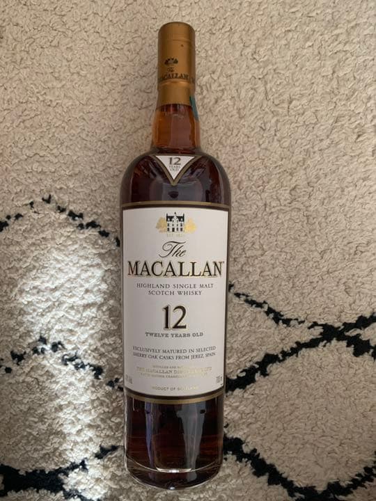 ザ・マッカラン 12年 旧ボトル 700ml 40度 箱付