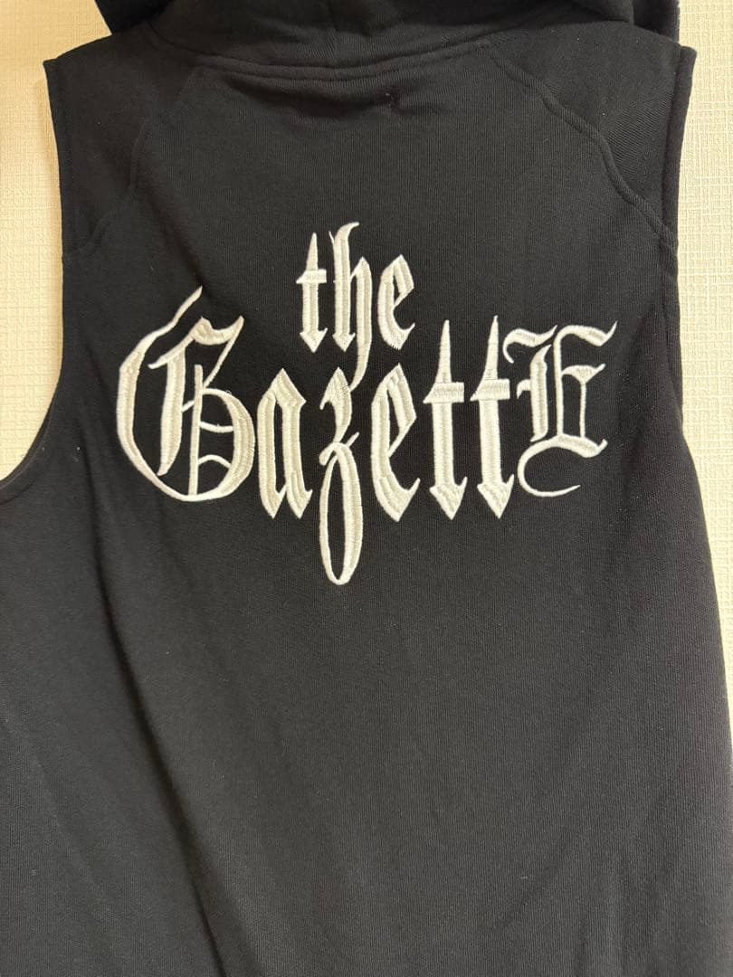 the GazettE ガゼット パーカー スリーブレス タンクトップ